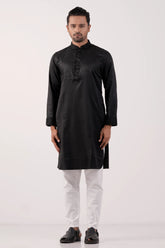 Men Premium Panjabi (Black)